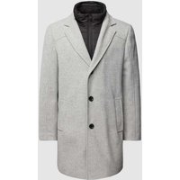 s.Oliver BLACK LABEL Mantel im Double-Layer-Look in Hellgrau, Größe 48 s.Oliver BLACK LABEL Mantel im Double-Layer-Look in Hellgrau, Größe 48 von s.Oliver BLACK LABEL