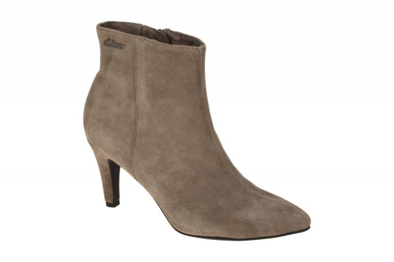 S. Oliver 5-25316-43 341 taupe - elegante Stiefelette f?r Damen von S. Oliver