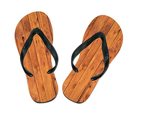 Flip Flop Holzboden | Holz | Balken - Schuhe / Slipper Badeschuhe Flip-Flop Badelatschen Badeschlappen Sandale Zehentrenner, Gr. 44-46 Flip Flop Holzboden | Holz | Balken - Schuhe / Slipper Badeschuhe Flip-Flop Badelatschen Badeschlappen Sandale Zehentrenner, Gr. 44-46 von S.B.J - Sportland