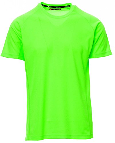 Funktionsshirt/Laufshirt/Sportshirt Performance T-Shirt neongrün, Gr. L von S.B.J - Sportland