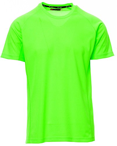 Funktionsshirt/Laufshirt/Sportshirt Performance T-Shirt neongrün, Gr. XXL von S.B.J - Sportland
