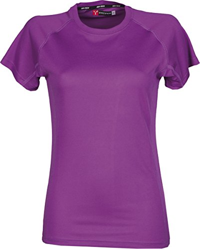 S.B.J - Sportland Damen Funktionsshirt/Laufshirt/Sportshirt Performance T-Shirt violett, Gr. S S.B.J - Sportland Damen Funktionsshirt/Laufshirt/Sportshirt Performance T-Shirt violett, Gr. S von S.B.J - Sportland