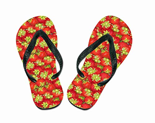 S.B.J - Sportland Flip Flop Erdbeeren - Schuhe/Slipper Badeschuhe Flip-Flop Badelatschen Badeschlappen Sandale Zehentrenner, Gr. 42-44 S.B.J - Sportland Flip Flop Erdbeeren - Schuhe/Slipper Badeschuhe Flip-Flop Badelatschen Badeschlappen Sandale Zehentrenner, Gr. 42-44 von S.B.J - Sportland