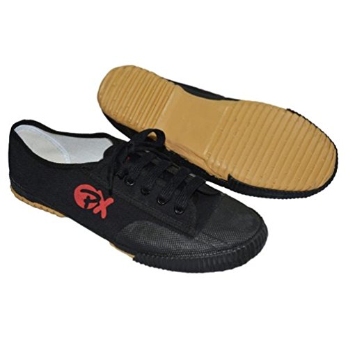 S.B.J - Sportland Segeltuchschuhe/Schuhe für Kung Fu und Wu SHU schwarz, Gr. 37 von S.B.J - Sportland