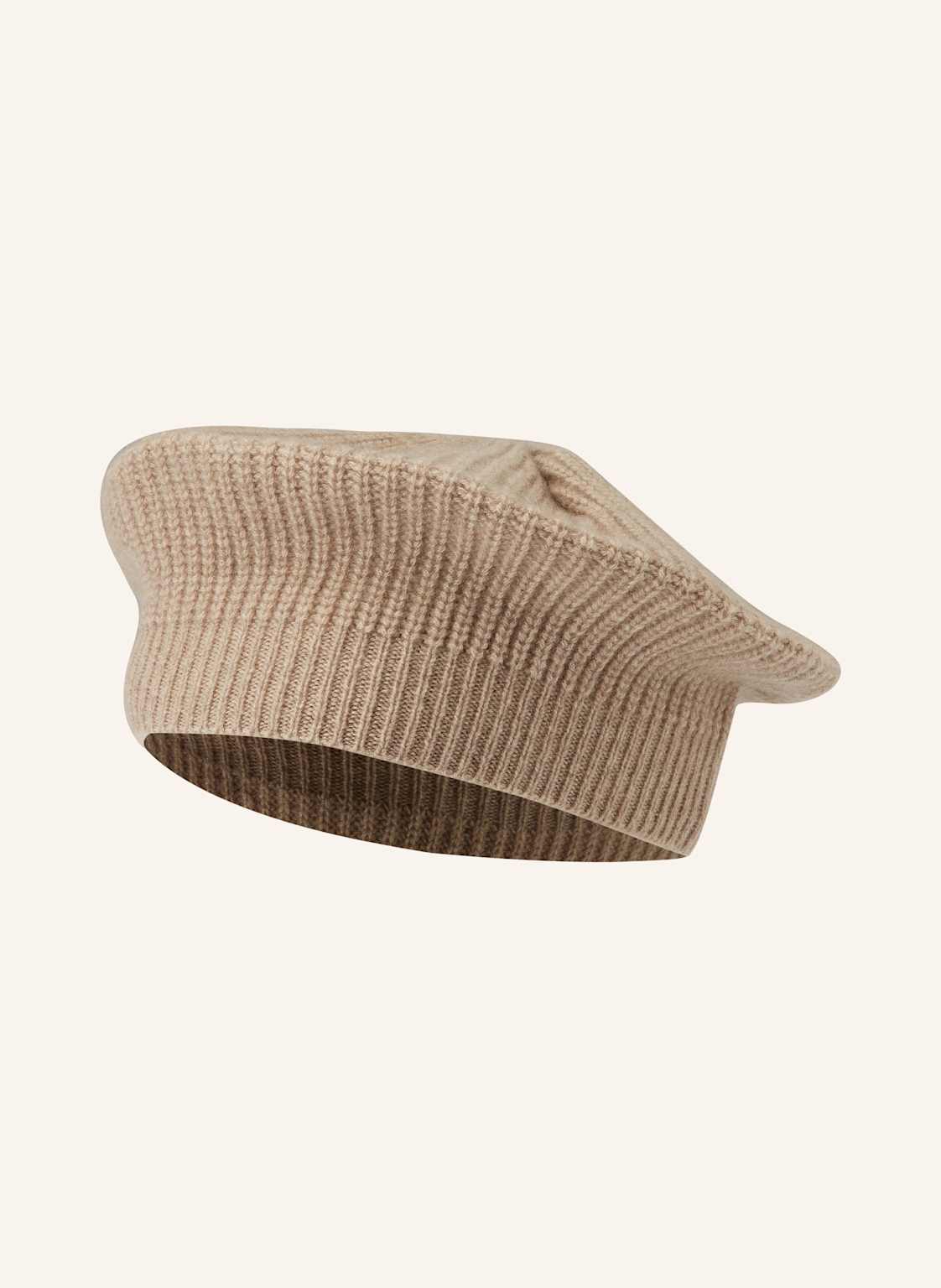 S.Marlon Strickmütze Aus Cashmere beige von S.MARLON