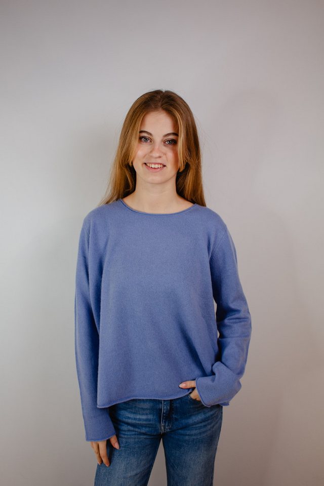 S.Marlon Wollpullover Pullover S.MARLON blau von S.Marlon