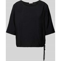 s.Oliver RED LABEL Bluse mit 3/4-Arm in Black, Größe 38 von s.Oliver RED LABEL