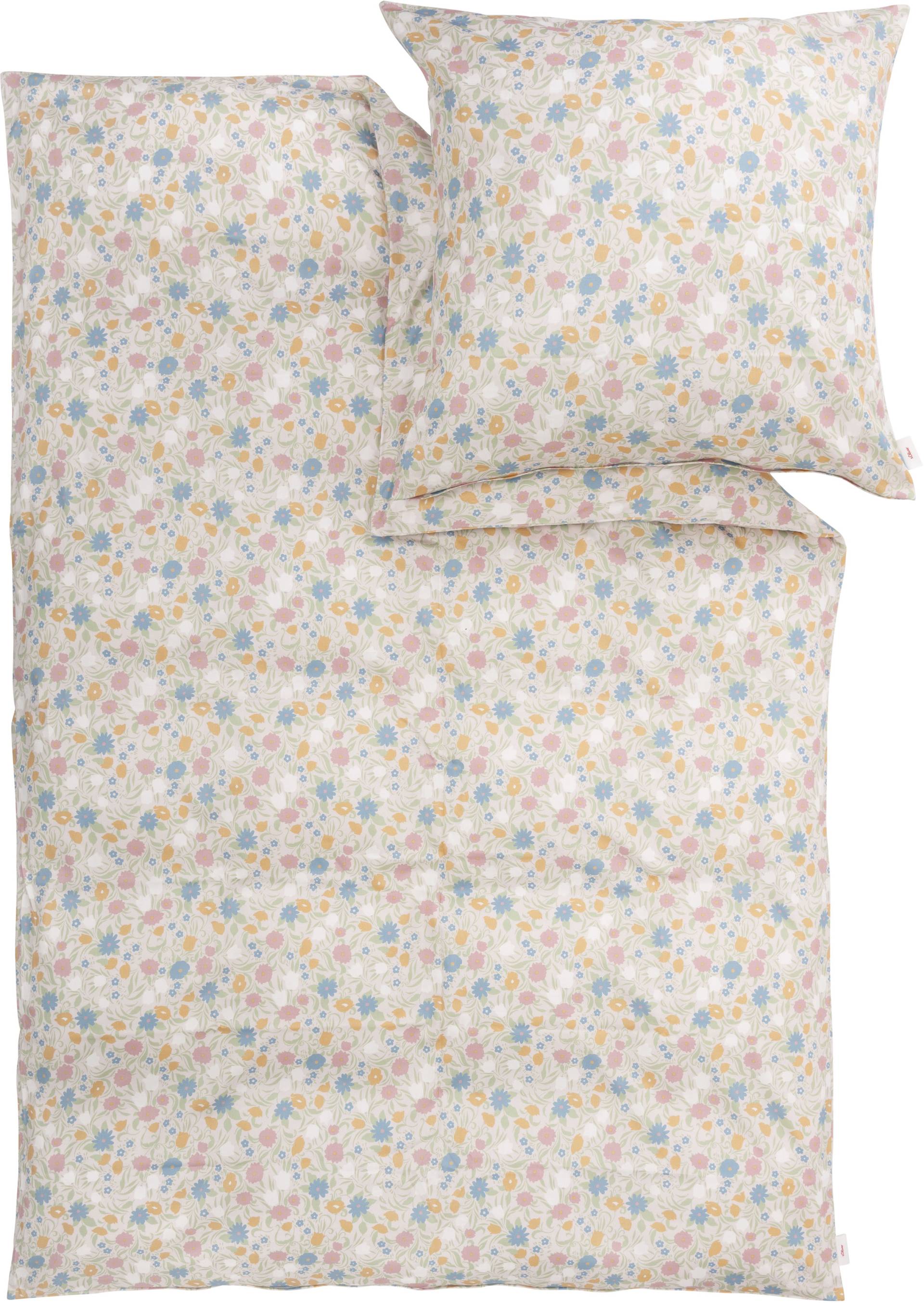 s.Oliver Junior Bettwäsche "Satinbettwäsche s.Oliver Junior Blumenwiese" mit floralem Dessin von S.Oliver Junior