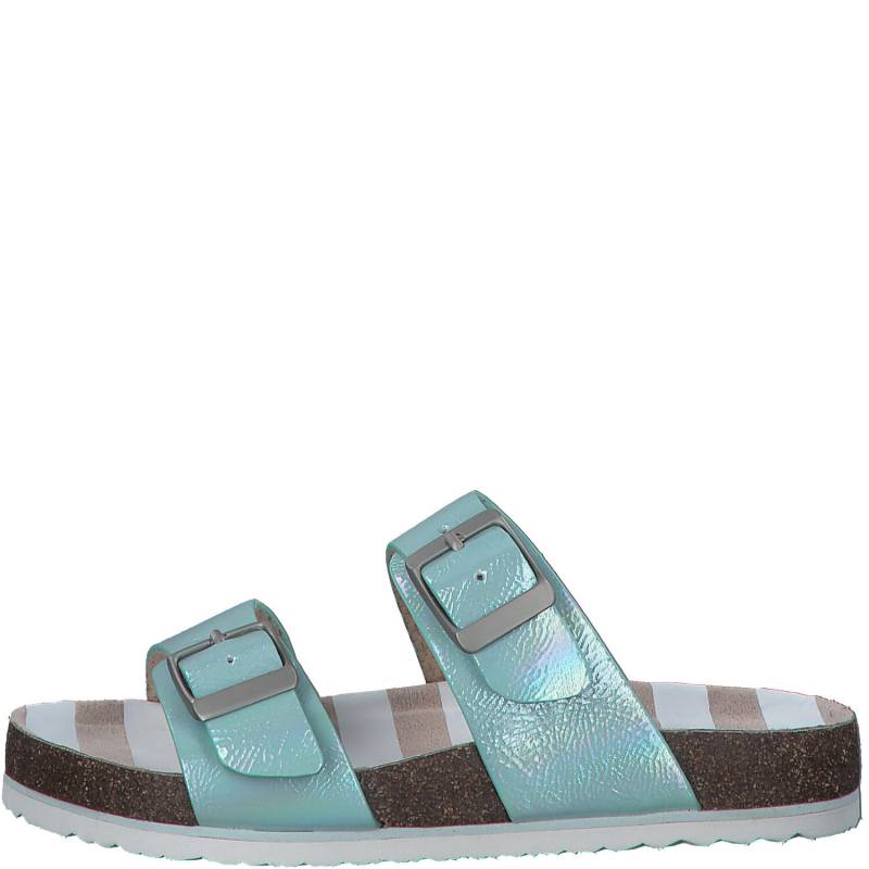 Kids Slides TURQUOISE PAT. - Gr. - 38 von S.Oliver