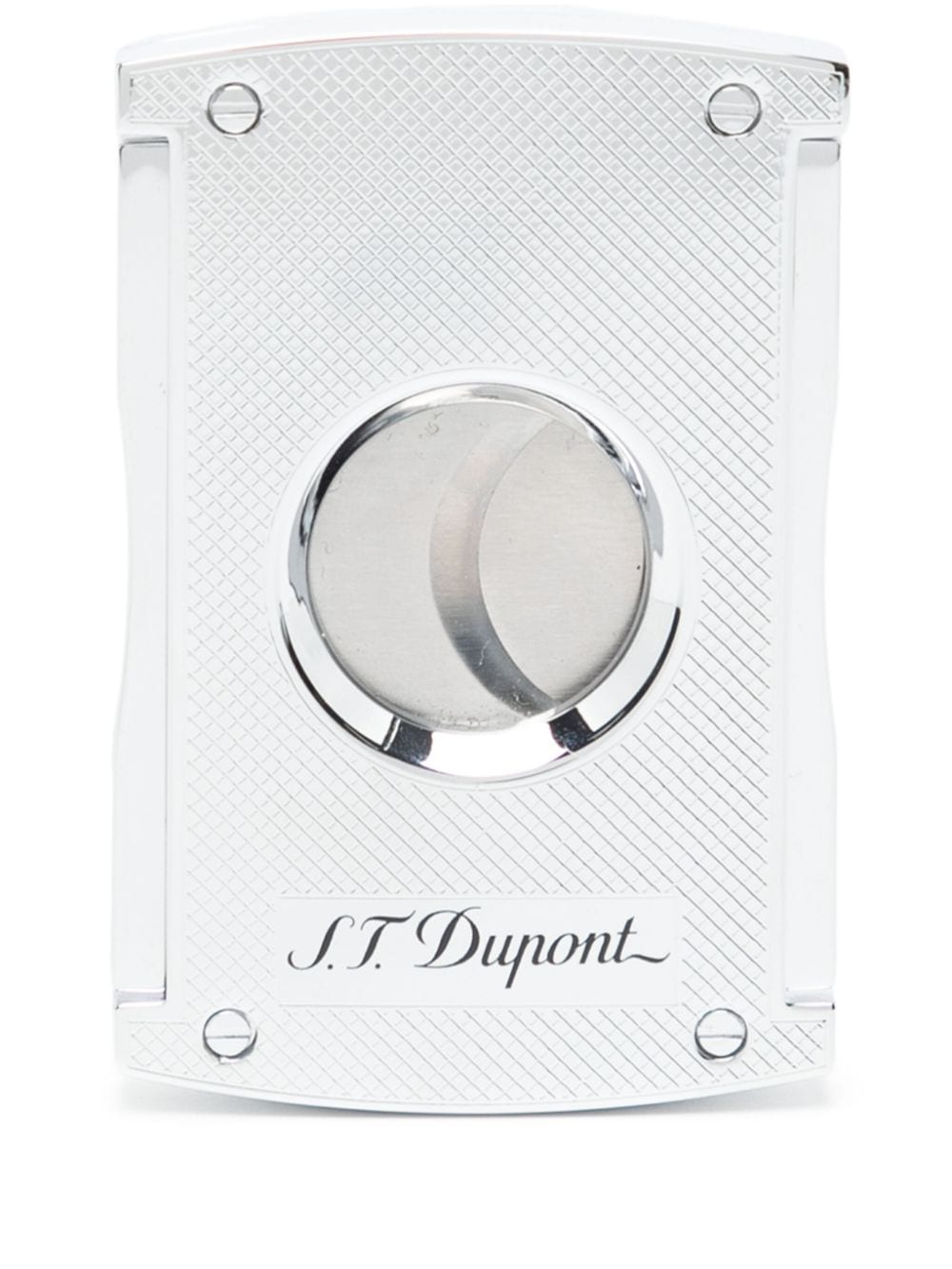 S.T. Dupont Maxijet Zigarrenschneider mit Gravur - Silber von S.T. Dupont
