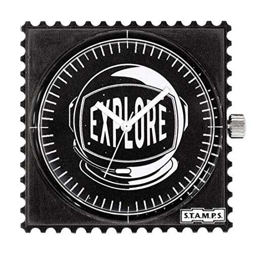 Stamps Femme Uhr Analogique Quartz mit Plastique Armband 105277 von S.T.A.M.P.S.