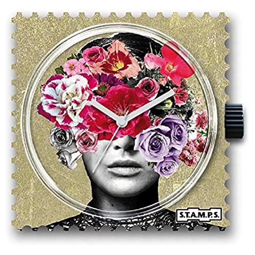 S.T.A.M.P.S Unisex-Erwachsene Analog Quarz Uhr mit None Armband 103781 von S.T.A.M.P.S