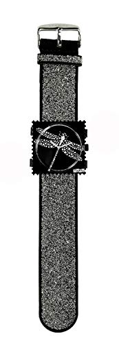 S.T.A.M.P.S. Stamps Uhr KOMPLETT - Zifferblatt Diamond Dragonfly mit Armband Diamond Silver with with Crystals from Swarovski ® von S.T.A.M.P.S.