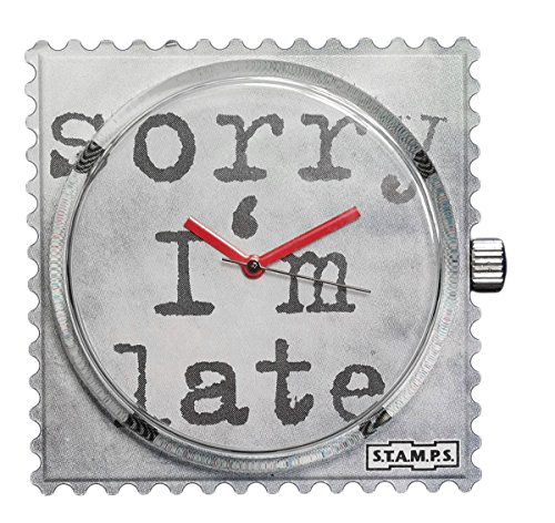 S.T.A.M.P.S. Uhrenmotiv wasserdicht ''Too Late'', 141105 von STAMPS