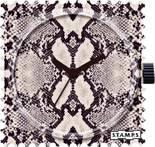STAMPS Femme Uhr Analogique Quartz mit Plastique Armband 105490 von S.T.A.M.P.S.
