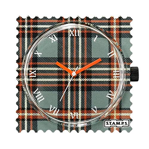 STAMPS Femme Uhr Analogique Quartz mit Plastique Armband 105545 von S.T.A.M.P.S.