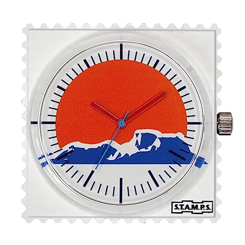 STAMPS S.T.A.M.P.S. Uhr Zifferblatt wasserfest Winter Sun 105991 von S.T.A.M.P.S.