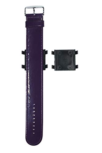 Stamps Armband Lederarmband Glossy aubergine 100135 mit zusätzlichem Snapper/Adapter 9938000 von S.T.A.M.P.S.