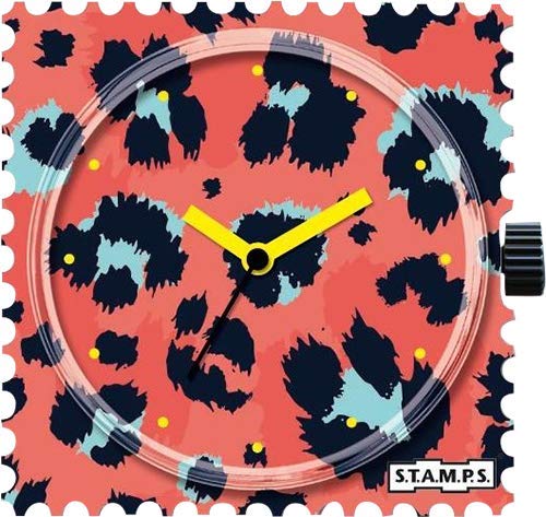 Stamps Femme Uhr Analogique Quartz mit Plastique Armband 105480 von S.T.A.M.P.S.