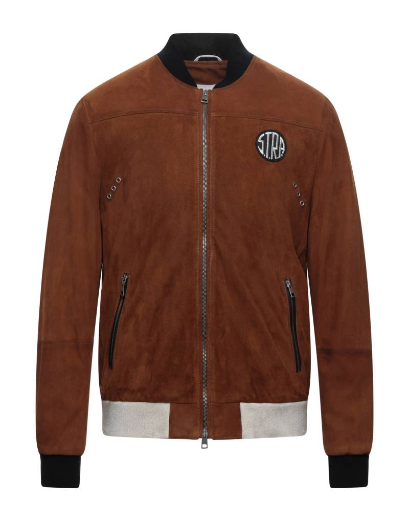 S.T.R.A. Jacke & Anorak Herren Lederfarben von S.T.R.A.