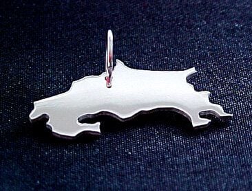 S.W.w. Schmuckwaren COSTA RICA Kettenanhänger  in 925 Silber von S.W.w. Schmuckwaren