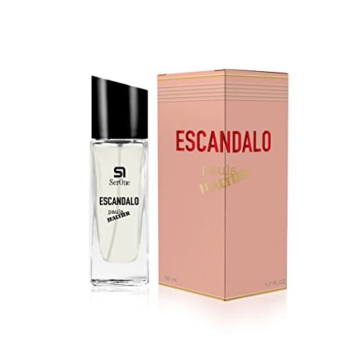 SERONE Eau de Parfum für Damen, 50 ml hochkonzentrierter Duft mit Еssenzen aus Frankreich, Analog Parfüm Frauen (ESCANDALO) von S1 SER ONE