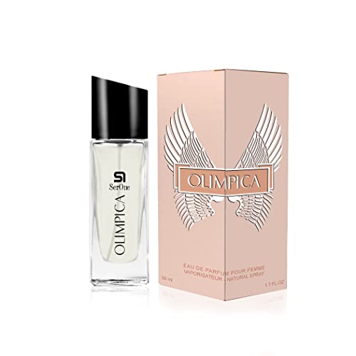 SERONE Eau de Parfum für Damen, 50 ml hochkonzentrierter Duft mit Еssenzen aus Frankreich, Analog Parfüm Frauen (OLIMPICA) von S1 SER ONE