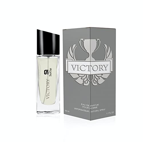 SERONE Eau de Parfum für Herren, 50 ml hochkonzentrierter Duft mit Еssenzen aus Frankreich, Parfüm für Männer (VICTORY) von S1 SER ONE