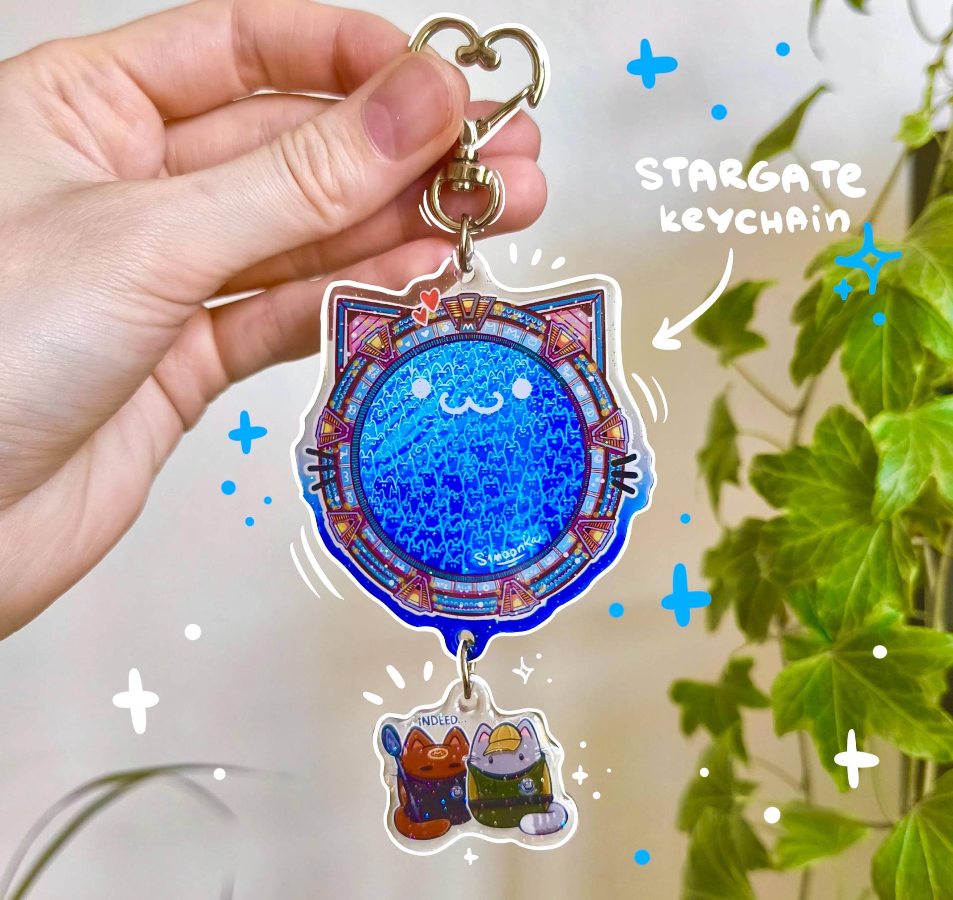 stargate Sg-1 Acryl Doppel-Schlüsselanhänger Kawaii Fanart Fandom stargate Sg-1 Acryl Doppel-Schlüsselanhänger Kawaii Fanart Fandom von S1MoonKa