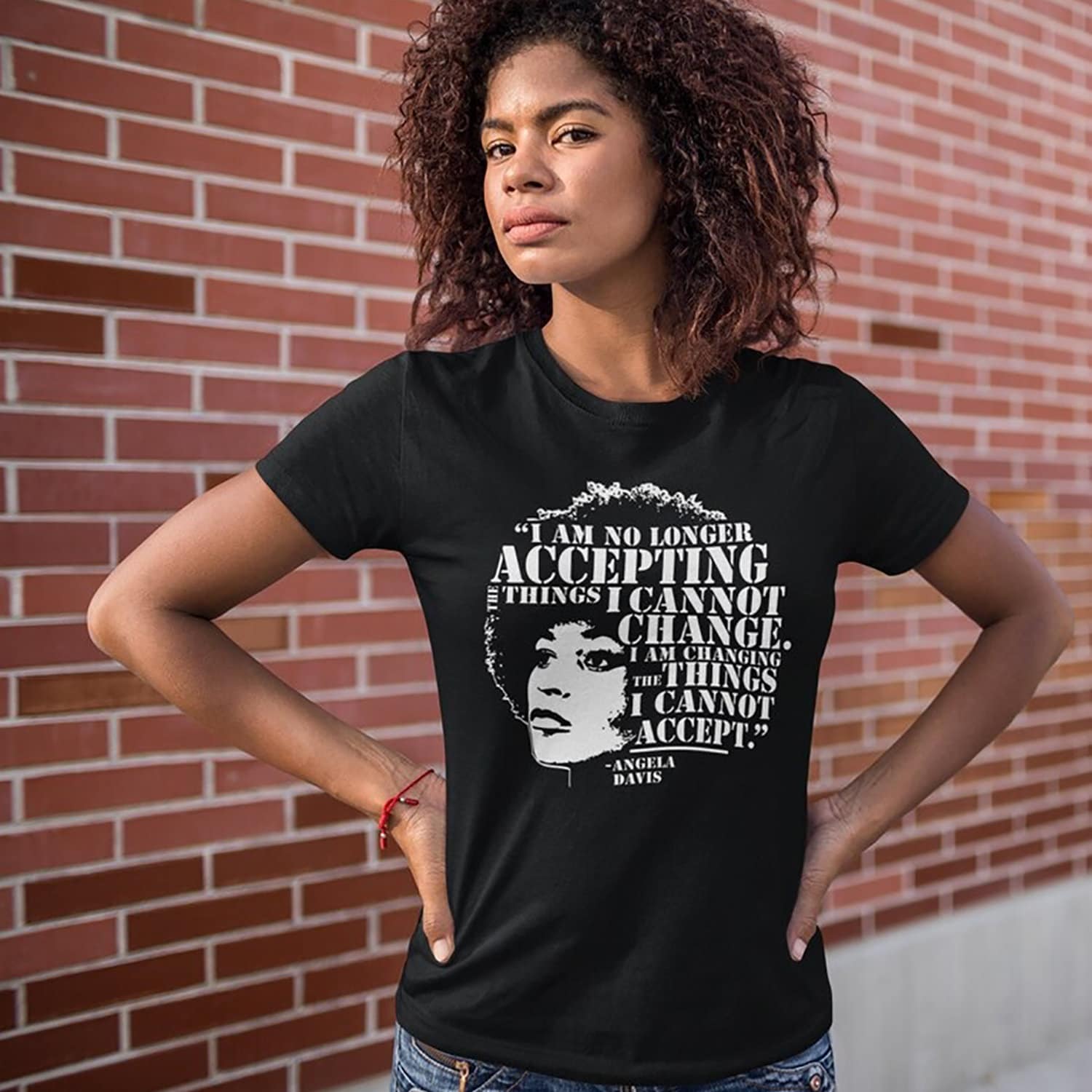 Angela David Wort Wolke Frauen T-Shirt Angela David Wort Wolke Frauen T-Shirt von S4EOriginals