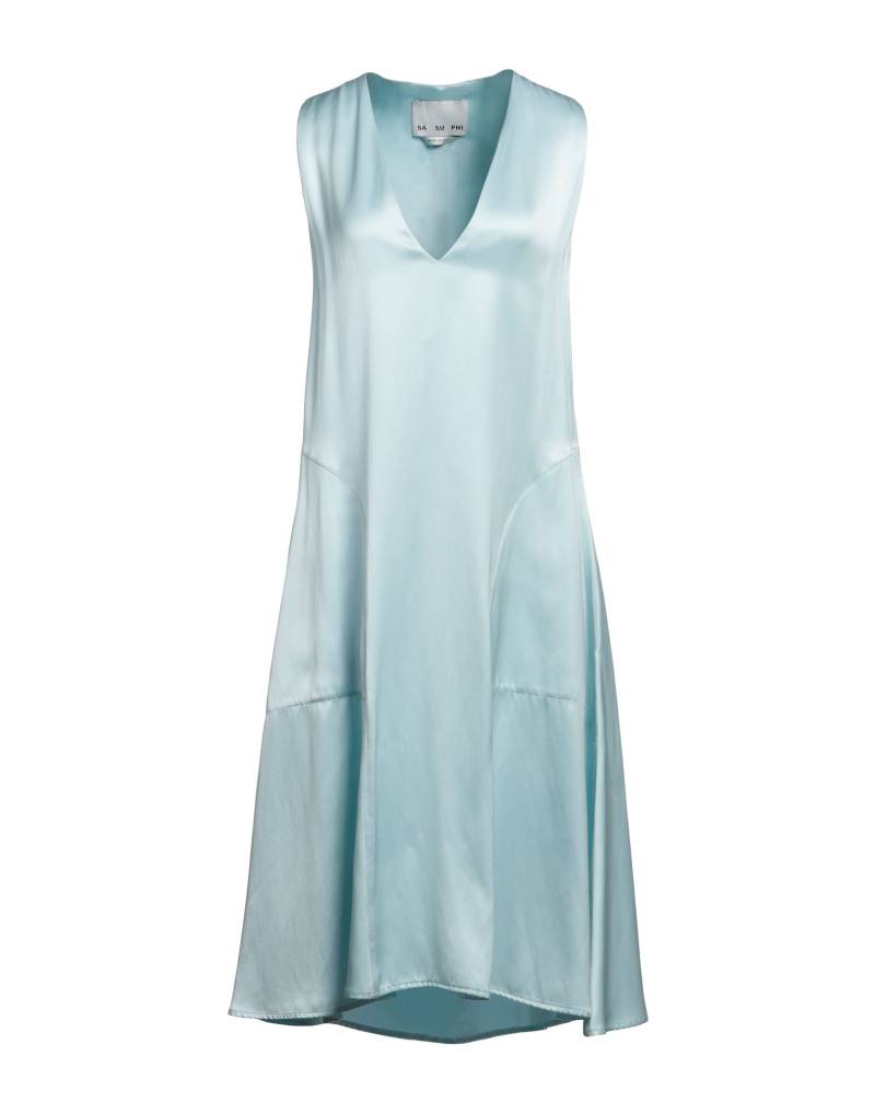 SA SU PHI Midi-kleid Damen Himmelblau von SA SU PHI
