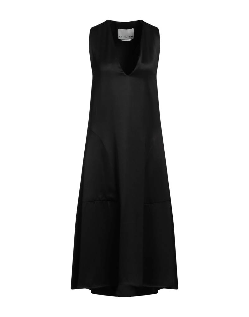 SA SU PHI Midi-kleid Damen Schwarz von SA SU PHI