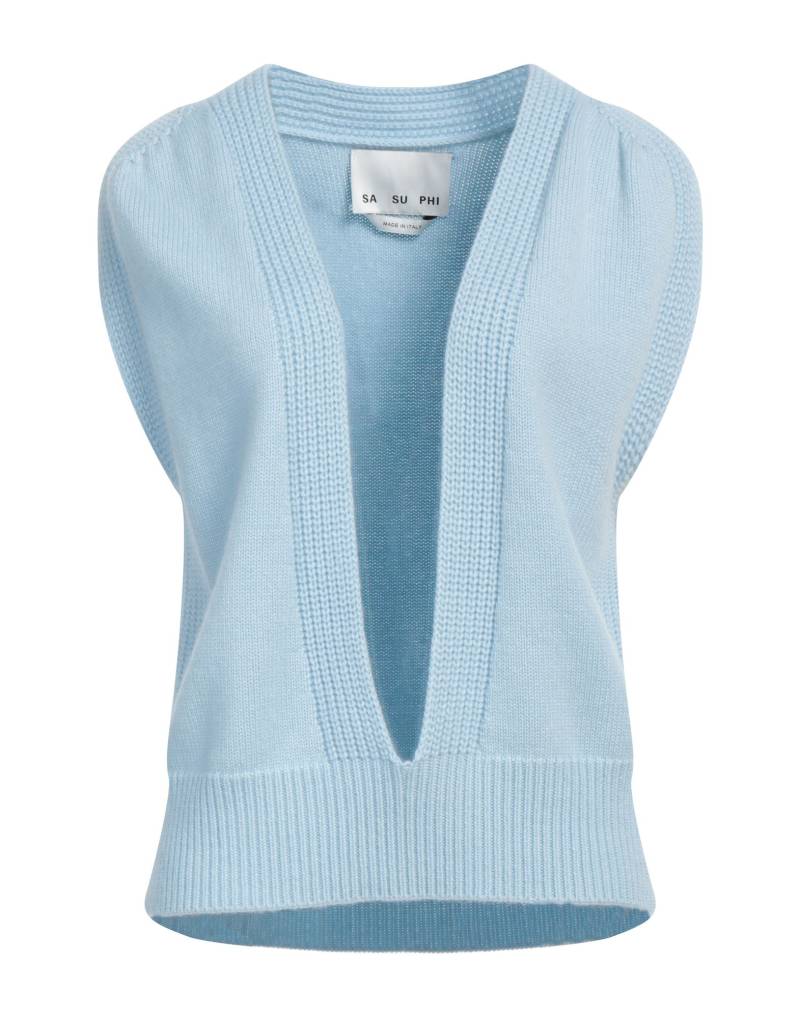 SA SU PHI Pullover Damen Himmelblau von SA SU PHI