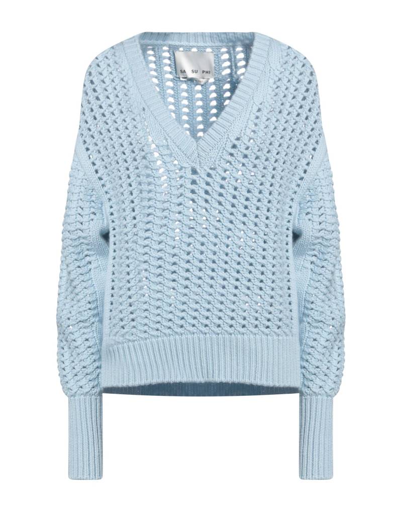 SA SU PHI Pullover Damen Himmelblau von SA SU PHI