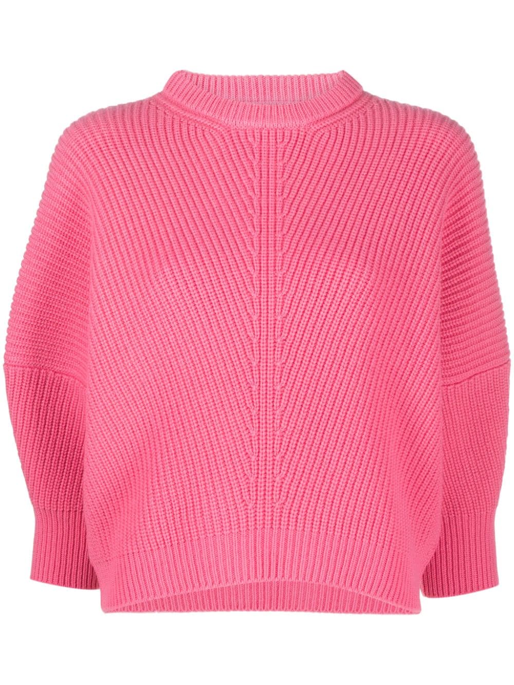 SA SU PHI Gerippter Kaschmirpullover - Rosa von SA SU PHI