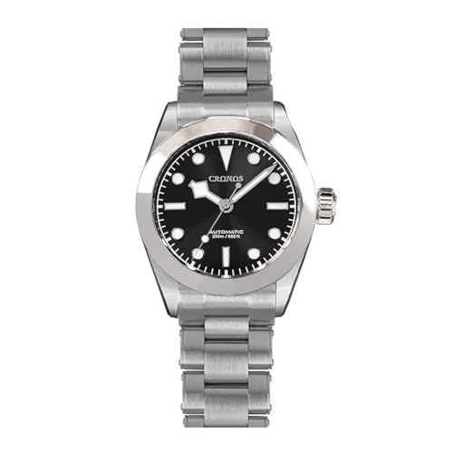 SAAKO Cronos BB39 NH35 Business Dress Mechanische Herrenuhren Automatik Saphir 20Bar Wasserdicht Taucheruhr, farbe 1, Classic von SAAKO