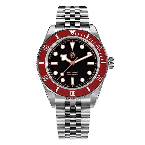 San Martin SN0128G Klassische BB-Taucher-Herrenuhren NH35 automatische mechanische Saphir-Keramik-Lünette Edelstahl-Armbanduhr, farbe 1, Taucher, mechanisch San Martin SN0128G Klassische BB-Taucher-Herrenuhren NH35 automatische mechanische Saphir-Keramik-Lünette Edelstahl-Armbanduhr, farbe 1, Taucher, mechanisch von SAAKO
