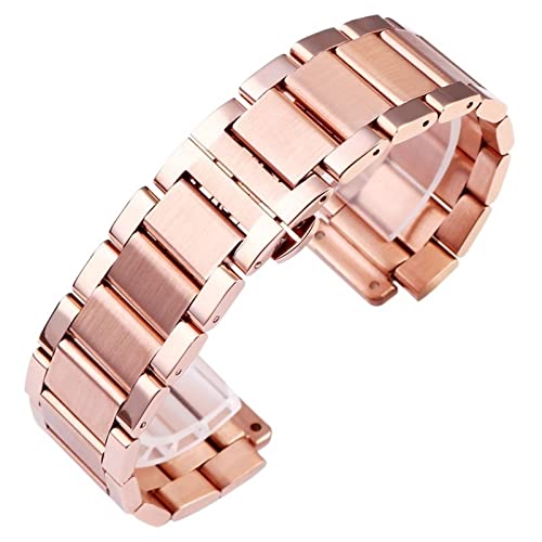 SAAWEE Für Hublot Yubo Classic Fusion Big Bang Uhr aus feinem Stahl mit konvexem männlichem Armband, 27–19 mm Zubehör, 27-19mm von SAAWEE