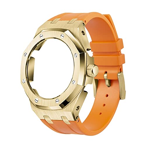 SAAWEE GA2100 5. Offshore-Metalllünette Viton-Armband, Nachrüst-Set für GA-2100/GA-2110 Uhrenarmband, Einheitsgröße, Achat von SAAWEE