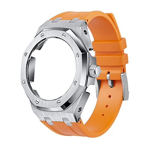 SAAWEE GA2100 5. Offshore-Metalllünette Viton-Armband, Nachrüst-Set für GA-2100/GA-2110 Uhrenarmband, Einheitsgröße, Achat von SAAWEE