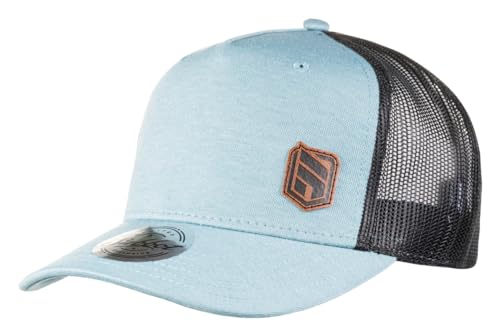 SABBOT Ezra Herren Snapback Cap, Damen Basecap, Outdoor Cap, Kappe mit Baumwolle und Elastan, Kappe, Modernes Design, Verstellbar, Atmungsaktives Netz (Türkis) von SABBOT