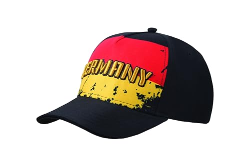 SABBOT Fan Unisex Kappe, Nationale Farben, Verstellbare Basecap, Schirmmütze, Trucker Kappe, Modisches Accessoire, Leichtgewicht, Schnelltrocknend, Bequem (Deutchland) von SABBOT