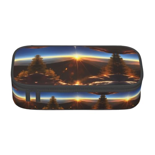 SABFWF Multifunktionales Federmäppchen mit glänzendem Overlook-Druck, perfekt für Studenten, Profis und Reisende gleichermaßen, Schwarz , Einheitsgröße, Kosmetiktasche von SABFWF