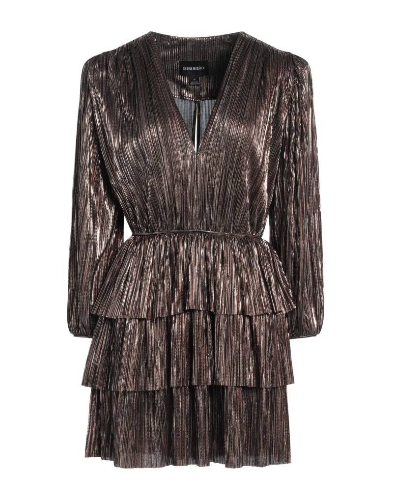 SABINA MUSÁYEV Mini-kleid Damen Bronze von SABINA MUSÁYEV