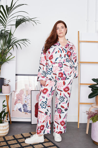 SABINNA Alma Floral Pyjamas SET von SABINNA