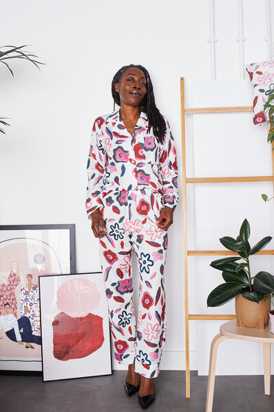 SABINNA Alma Floral Pyjamas SET von SABINNA