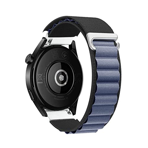 Alpine Loop Armband für Huawei Watch GT2 46mm/Watch GT3 46mm, Huawei Watch GT2 46mm/Watch GT3 46mm Armband Titan G-Haken Nylon Sport Armband Kompatibel mit Huawei Watch GT2 46mm/Watch GT3 46mm (19) von SABSEN