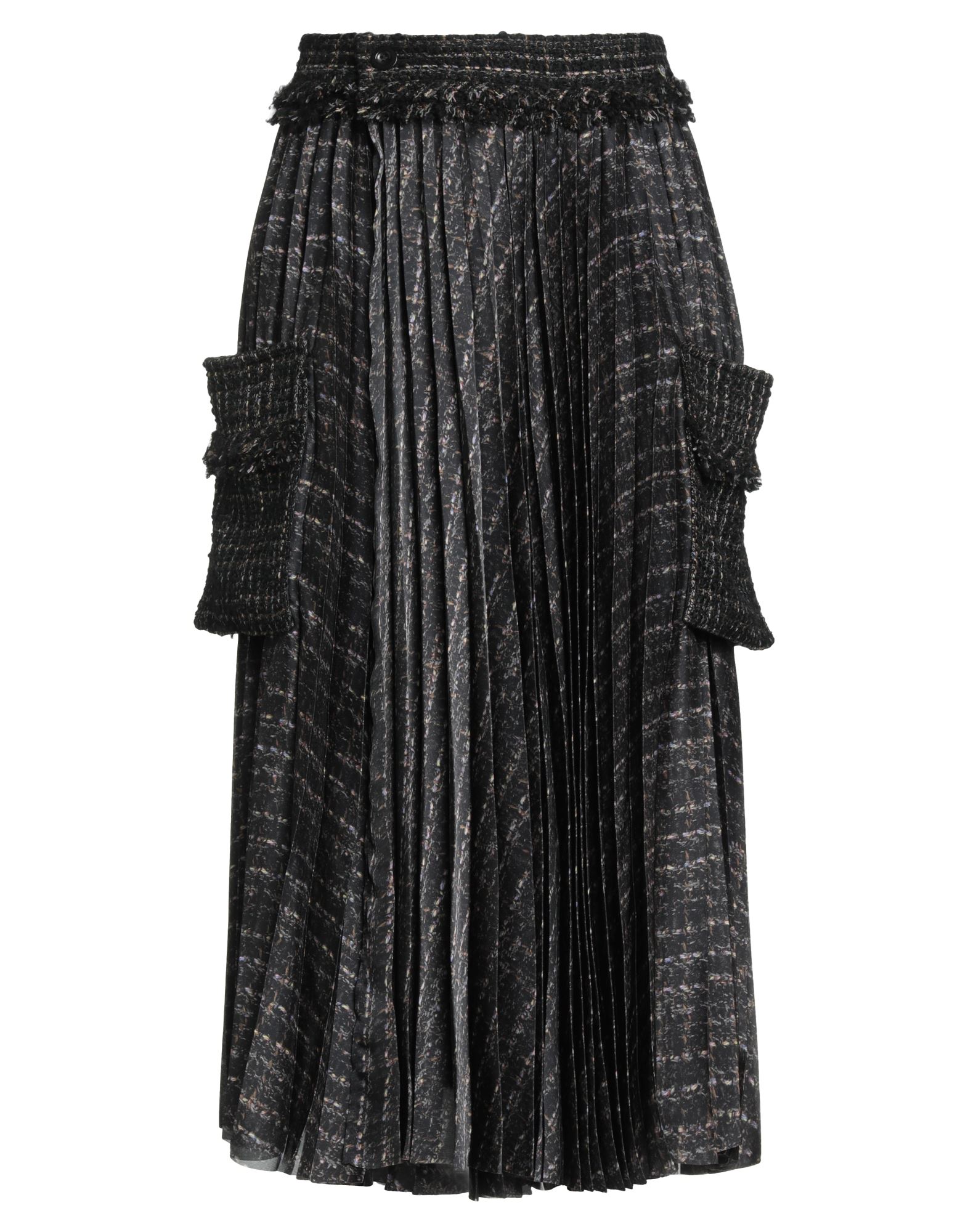 SACAI Midi-rock Damen Dunkelbraun von SACAI