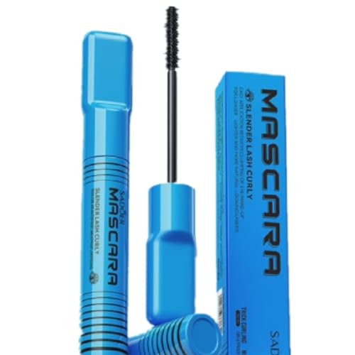 SADOER Precision Fine Comb Mascara, wasserfest & wischfest, Tubular Volumen-Formel mit Curl-Halt, feine Kamm-Bürste für getrennte Längen, Tiefschwarz, 8 g SADOER Precision Fine Comb Mascara, wasserfest & wischfest, Tubular Volumen-Formel mit Curl-Halt, feine Kamm-Bürste für getrennte Längen, Tiefschwarz, 8 g von SADOER