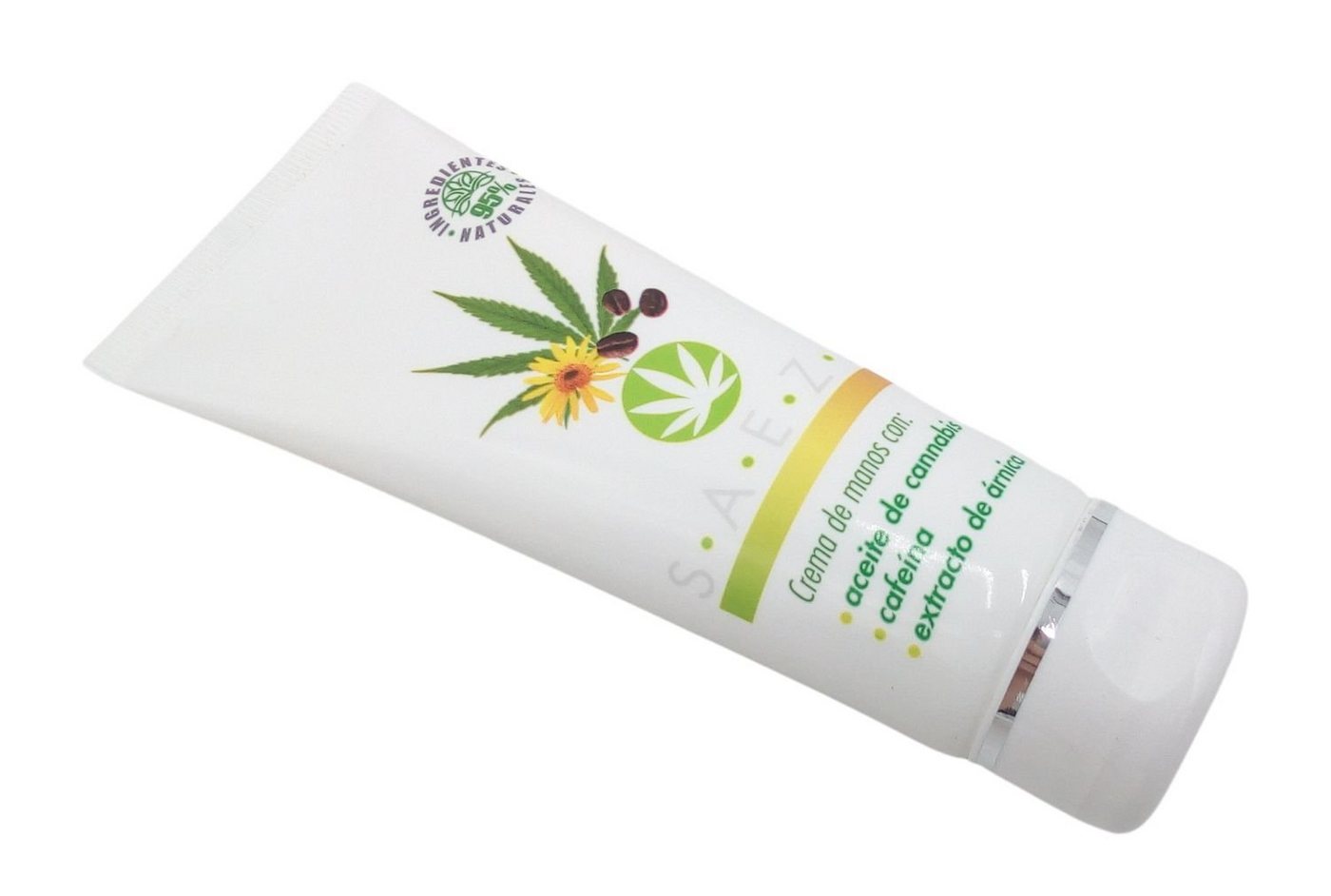 SAEZA Körpercreme SAEZA Crema de manos 75ml Handcreme mit Cannabisöl feuchtigkeitsspende von SAEZA